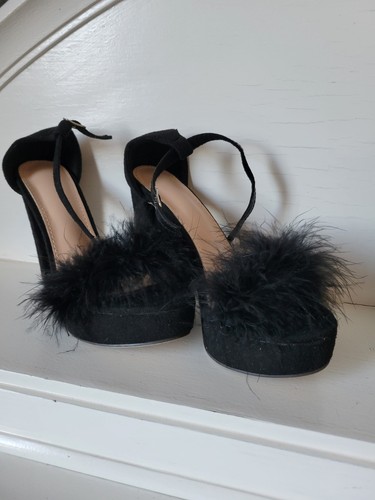 High heels pupms plateau - high,