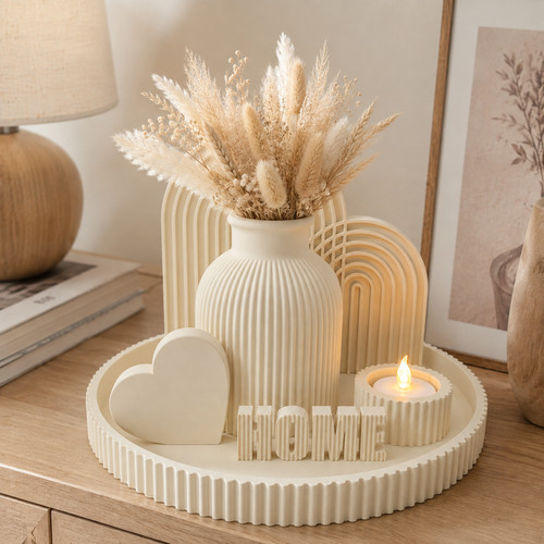 Modern japandi decor set - japandi,