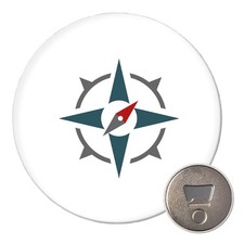 Magnet Kompass Flaschenöffner