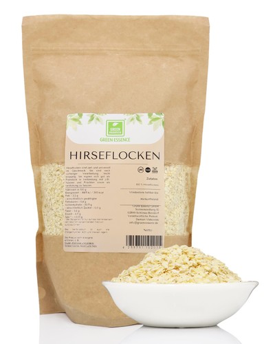 Hirseflocken 1000 glutenfrei - hirseflocken,