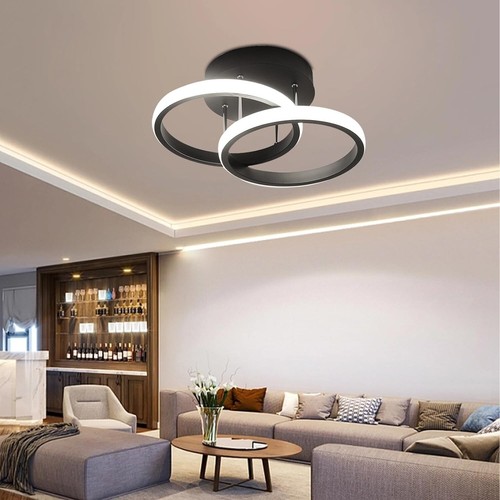 Led doppelkreis deckenleuchten - doppelkreis,