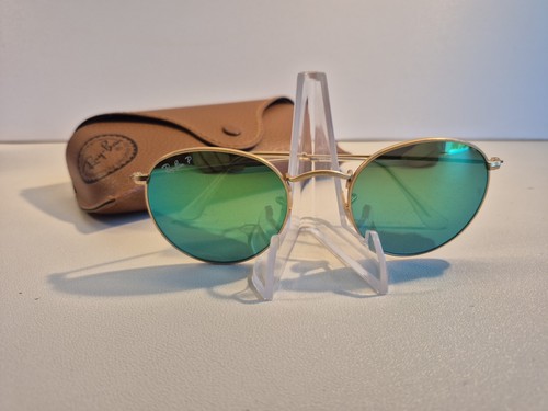 Ray ban round metal - gold, grün