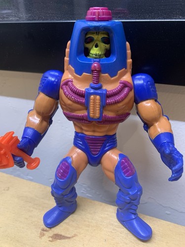 Custom man faces skeletor - man,