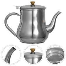  Großer Fettbehälter Edelstahl -Fettbehälter Haushalt Ölkinder Ölpinderöl Glas