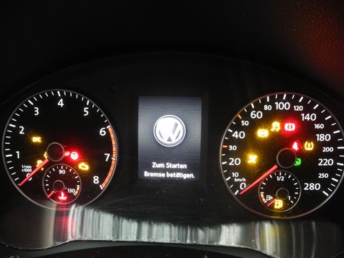 Eos facelift tachometer - vw,