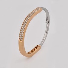 Elegantes 14K Zweifarbig Gold