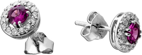 Diamant ohrringe platin 950 - platin,
