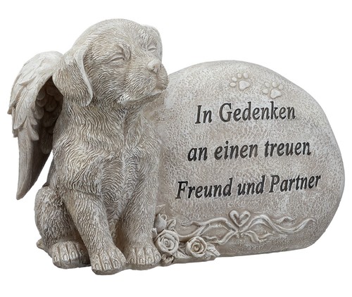 Grabstein hund mit - grabstein,
