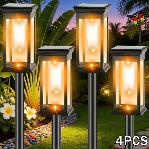 4pcs solarlampen für außen - 4pcs,