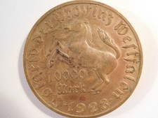 Münze notgeld westfalen - notgeld, 10000