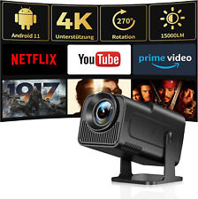 Mini Beamer  4K Full HD Projektor Android 11 5G WiFi BT sehr Hell TOP