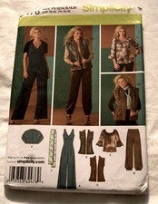 2476 Simplicity Schnittmuster Size EUR 30-38