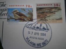 Australien Sonderstempel "Ayers Rock" 7.4.1994 mit schöner Frankatur