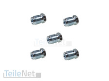 5x Überwurfschraube Bördel E