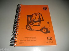 Ersatzteilkatalog Spare Parts Gabelstapler Forklift Steinbock Boss 40-50 H C 