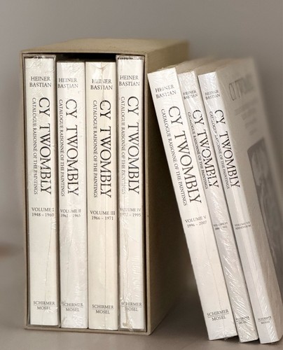 Twombly catalogue raisonné - cy,