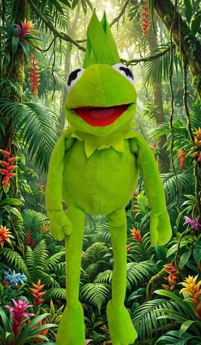 Retro muppet show kermit - muppet,