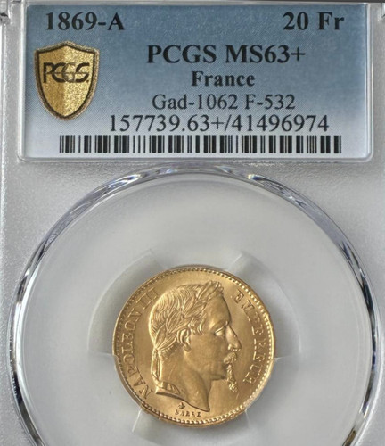 1869 frankreich francs - 1869-a,