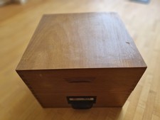 Alter Karteikasten Holz