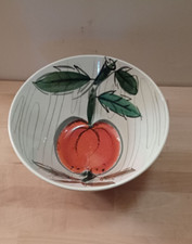 Obstschale Gallo Nr 4380 / 1 handgemalt Keramik  Vintage