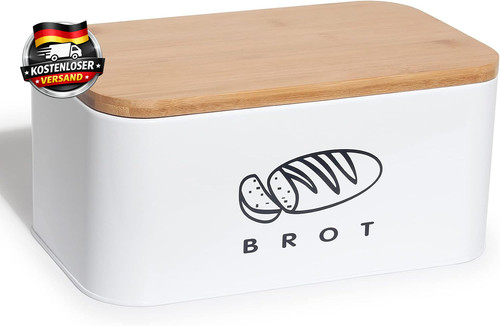 Brotkasten mit deckel aus - deckel,