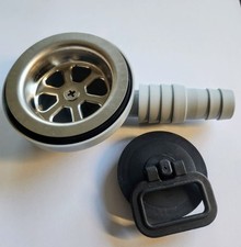 Syphon / Wasserabfluss 90° - 19 /25 mm - Spüle Wohnmobil, Wohnwagen, Camping