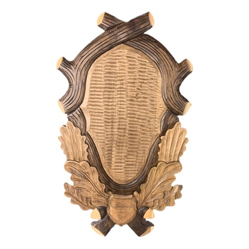 Trophäenschild für hirsch