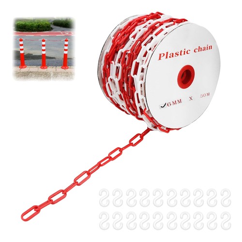 Absperrkette kunststoff 6mm - kunststoff,