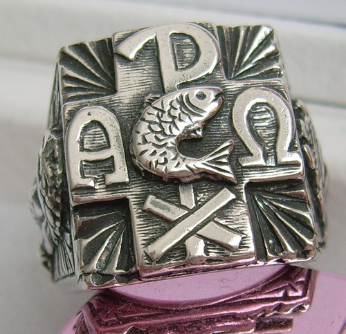 Christlicher ring 925 - ,