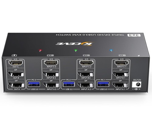 Kceve kvm switch 3 - kceve, pc