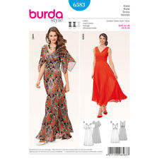 Burda 6583 Abend Kleider