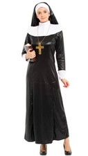 Damen Nonne Kostüm Erwachsene
