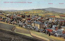 396904) AK Gesamtansicht Schönheide im Erzgebirge bei Eibenstock gel. um 1935