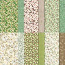 Stampin Up Designerpapier WEIHNACHTSBLÜTEN, 12 Blatt in 6x6 Zoll