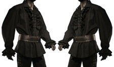 Gothic Mittelalter Larp Hemd