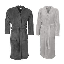heimtexland ® Super Soft Bademantel Teddy Fleece Morgenmantel Unisex Typ878