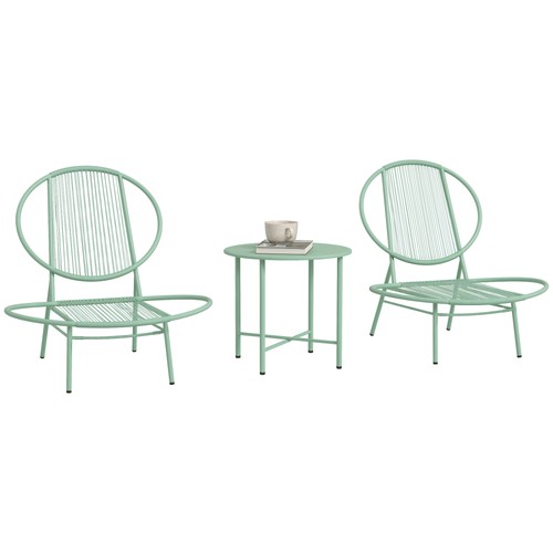 Bistro set teilig aus - bistro-set, 3-teilig