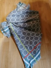 Codello Tuch, wollig, Grau&Natur beige, typische icon, ca. 120 X 100 cm, top 