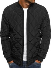 Herren Steppjacke Stehkragen