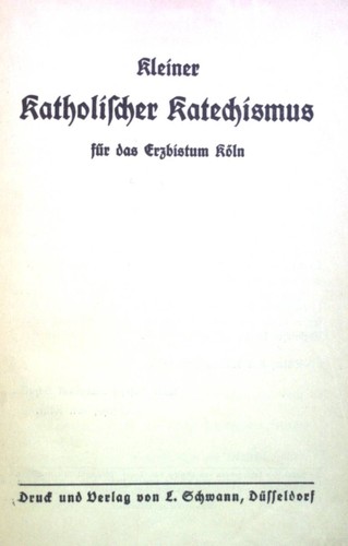 Kleine katholischer