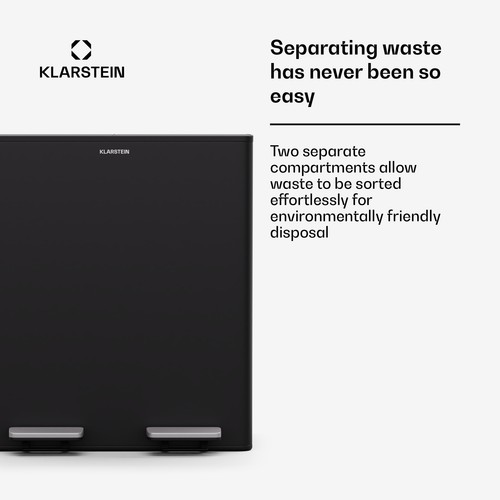 Mülleimer küche 40l fach - küche,