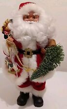  Weihnachtsmann Figur , Santa Claus Nikolaus Weihnachten Deko, 41 Cm