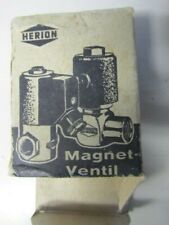 Herion 9301800   3 Wege Ventil 1/4 Zoll Magnetventil 220VAC Neuteil