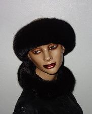 Luxus nerz pelz stirnband - nerz,