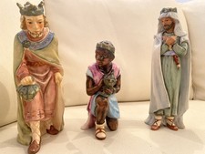 Goebel Heilige drei Könige  Kaspar Melchior Balthasar gemarkt Unger, Handbemalt,