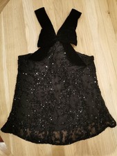 H&M Pailletten-Top mit