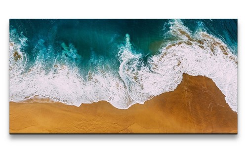 120x60cm leinwandbild meer - leinwandbild,