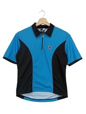 CASTELLI Sporttop Damen Top Gr. DE 40 blau-schwarz Casual-Look