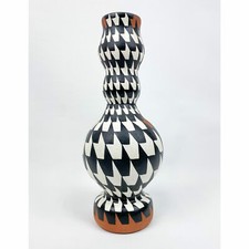 Hahnentritt-Muster Vase III |