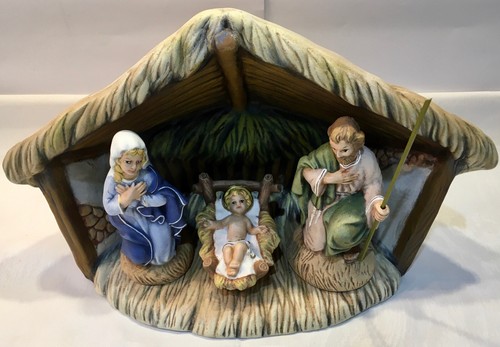 Weihnachts krippe mit maria - weihnachts,